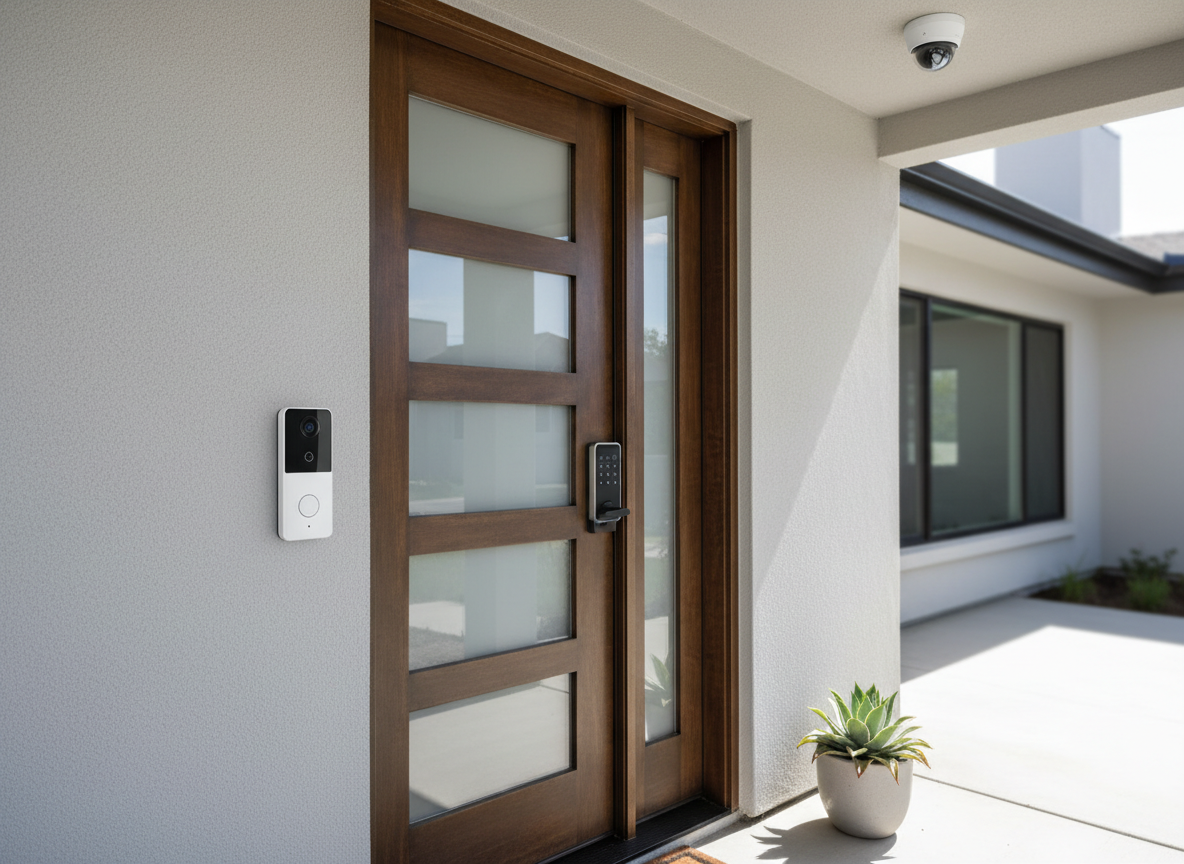 Locks, Cameras, and Peace of Mind at the Door